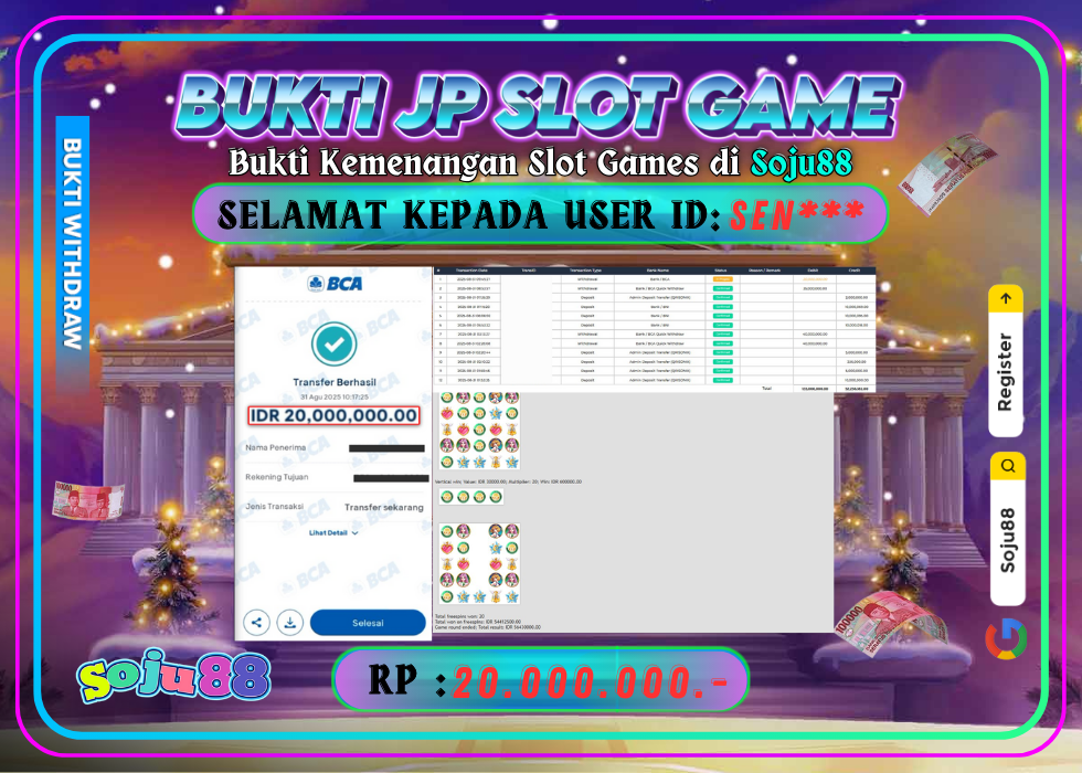 JACKPOT SLOT GAME (PLAYNGO MOON PRINCESS) RP.20.000.000,- LUNAS DI SOJU88!